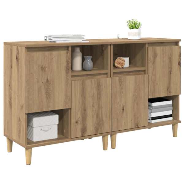 Kappide külgedel 2 tk Käsitööpuu 60 × 35 × 70 cm Tehispuit