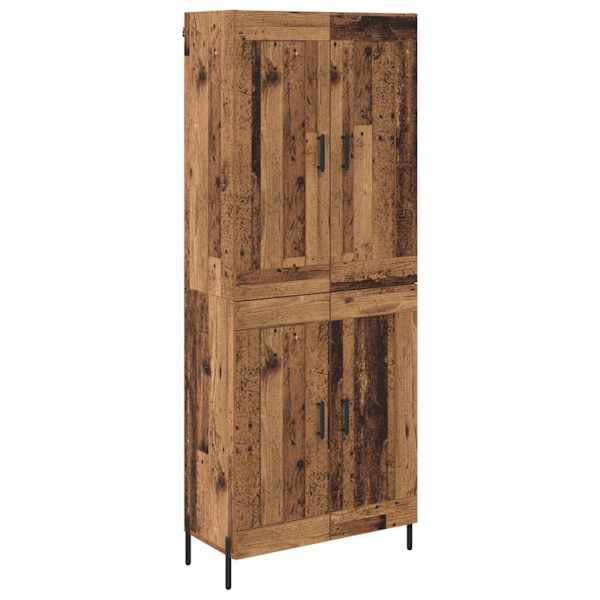 Kõrgushein 2 tk Vana puit 69,5 × 34 × 180 cm Tehispuit