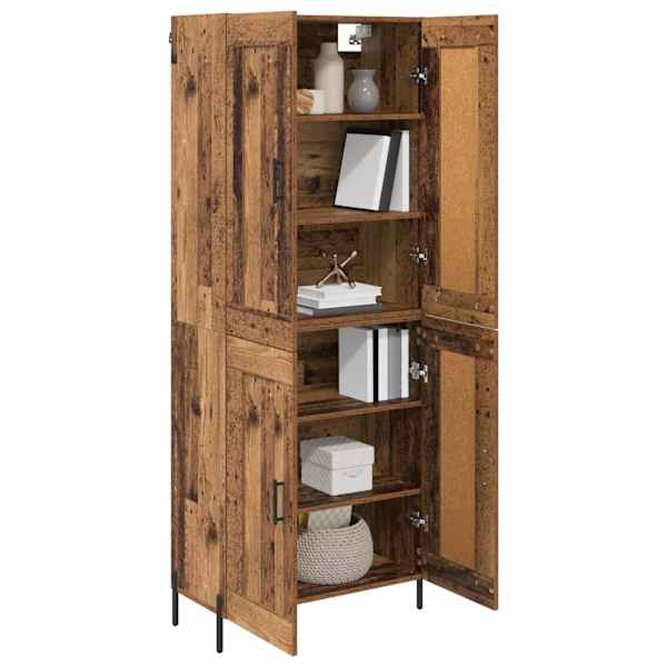 Kõrgushein 2 tk Vana puit 69,5 × 34 × 180 cm Tehispuit