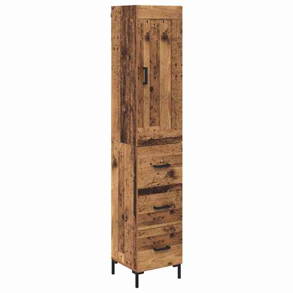 Kõrgushein Vana puit 34,5 × 34 × 180 cm Tehispuit