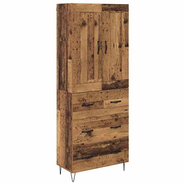 Kõrgushein Vana puit 69,5 × 34 × 180 cm Tehispuit