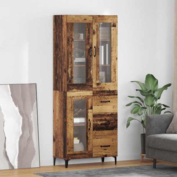 Kõrgushein Vana puit 69,5 × 34 × 180 cm Tehispuit