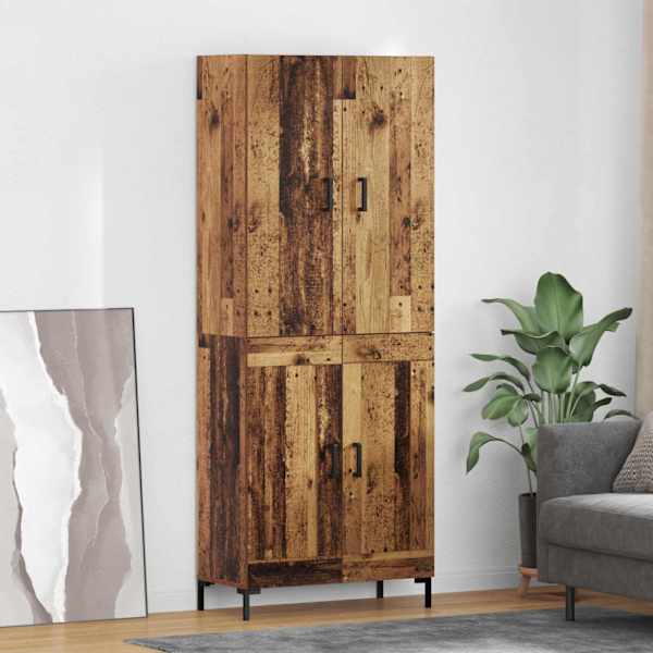 Kõrgushein Vana puit 69,5 × 34 × 180 cm Tehispuit