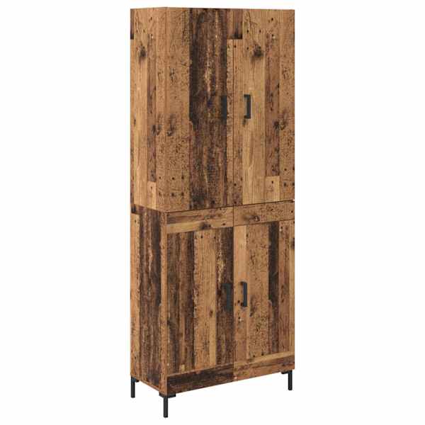 Kõrgushein Vana puit 69,5 × 34 × 180 cm Tehispuit