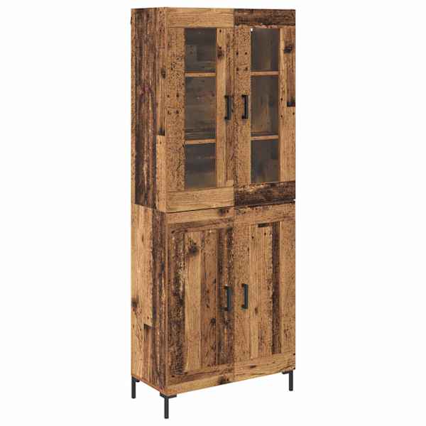 Kõrgushein 2 tk Vana puit 69,5 × 34 × 180 cm Tehispuit