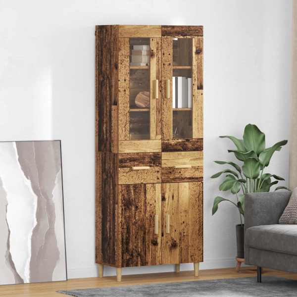 Kõrgushein Vana puit 69,5 × 34 × 180 cm Tehispuit