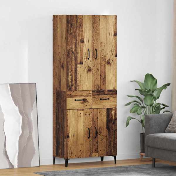 Kõrgushein Vana puit 69,5 × 34 × 180 cm Tehispuit