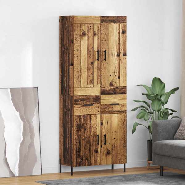 Kõrgushein 2 tk Vana puit 69,5 × 34 × 180 cm Tehispuit