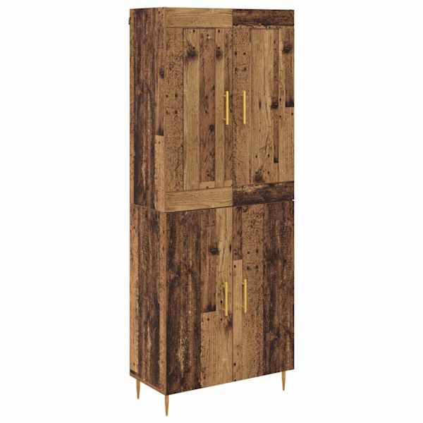Kõrgushein Vana puit 69,5 × 34 × 180 cm Tehispuit