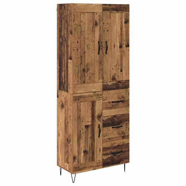 Kõrgushein Vana puit 69,5 × 34 × 180 cm Tehispuit