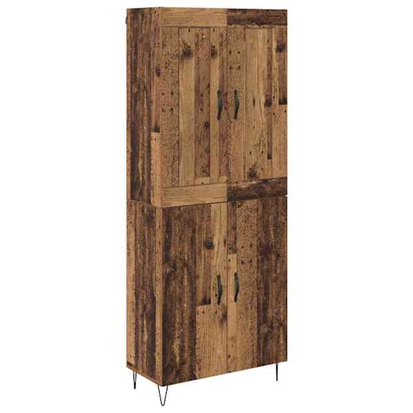 Kõrgushein Vana puit 69,5 × 34 × 180 cm Tehispuit