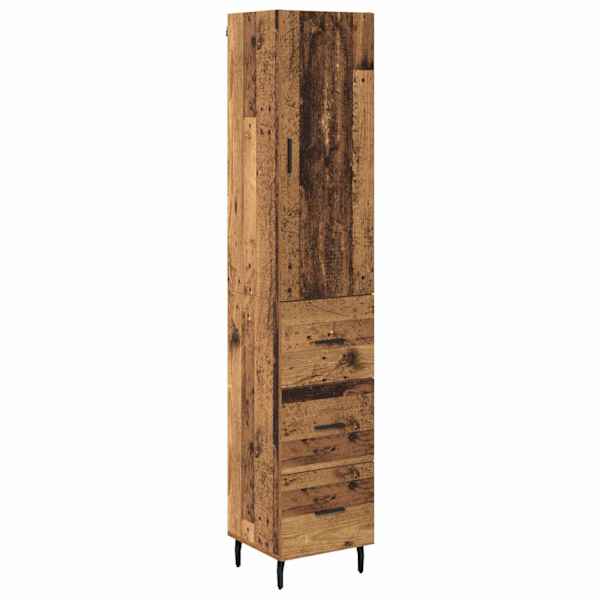 Kõrgushein Vana puit 34,5 × 34 × 180 cm Tehispuit