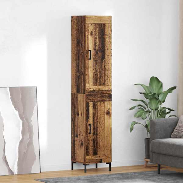 Kõrgushein Vana puit 34,5 × 34 × 180 cm Tehispuit