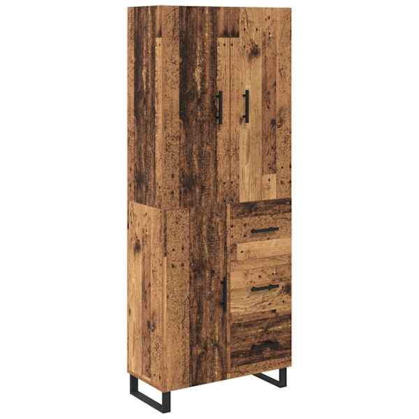 Kõrgushein 2 tk Vana puit 69,5 × 34 × 180 cm