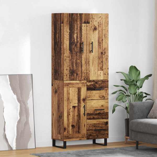 Kõrgushein 2 tk Vana puit 69,5 × 34 × 180 cm
