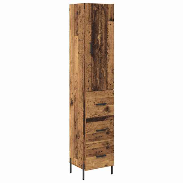 Kõrgushein Vana puit 34,5 × 34 × 180 cm Tehispuit
