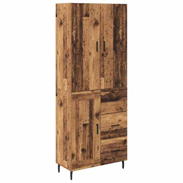 Kõrgushein 2 tk Vana puit 69,5 × 34 × 180 cm Tehispuit