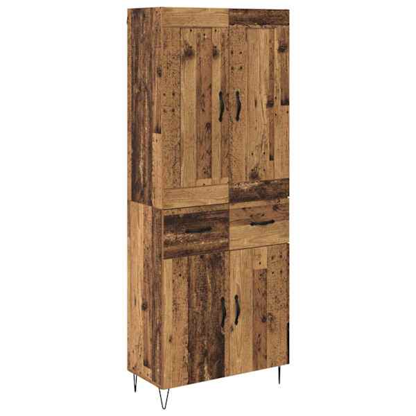 Kõrgushein Vana puit 69,5 × 34 × 180 cm Tehispuit
