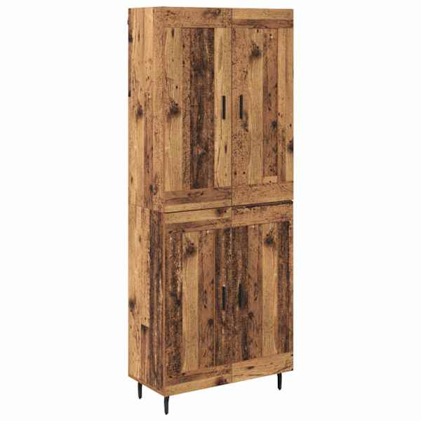Kõrgushein 2 tk Vana puit 69,5 × 34 × 180 cm Tehispuit