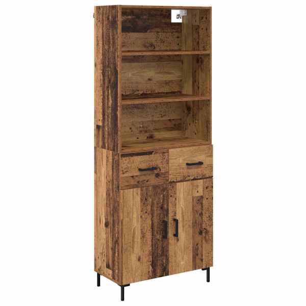 Kõrgushein Vana puit 69,5 × 34 × 180 cm Tehispuit