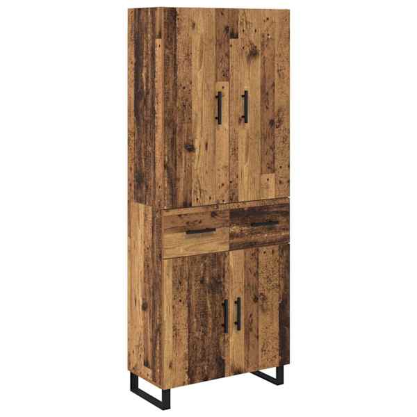 Kõrgushein 2 tk Vana puit 69,5 × 34 × 180 cm
