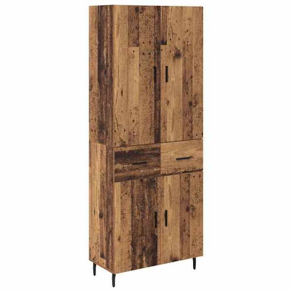Kõrgushein 2 tk Vana puit 69,5 × 34 × 180 cm Tehispuit