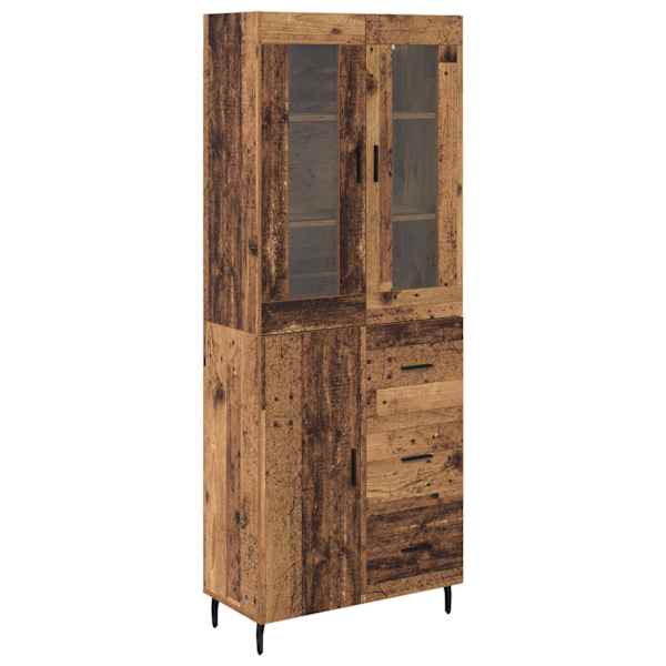 Kõrgushein 2 tk Vana puit 69,5 × 34 × 180 cm Tehispuit
