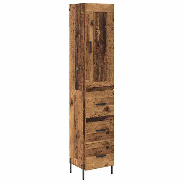 Kõrgushein Vana puit 34,5 × 34 × 180 cm Tehispuit