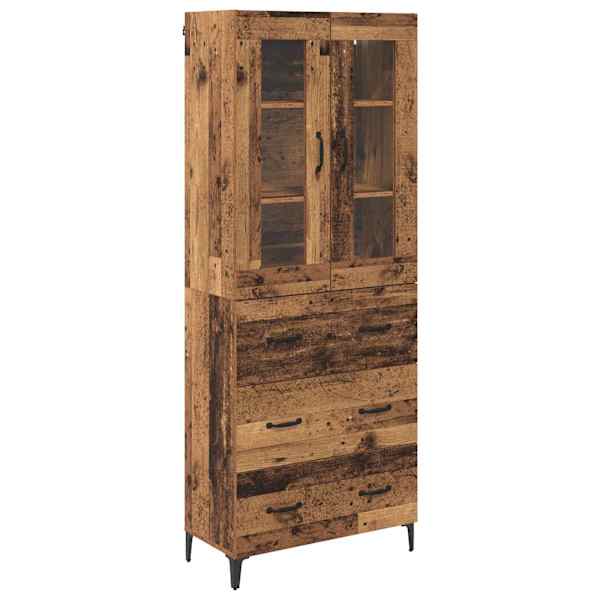 Kõrgushein Vana puit 69,5 × 34 × 180 cm Tehispuit