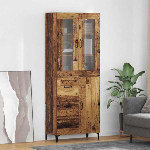 Kõrgushein Vana puit 69,5 × 34 × 180 cm Tehispuit
