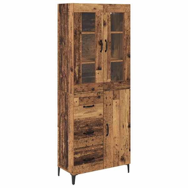 Kõrgushein Vana puit 69,5 × 34 × 180 cm Tehispuit