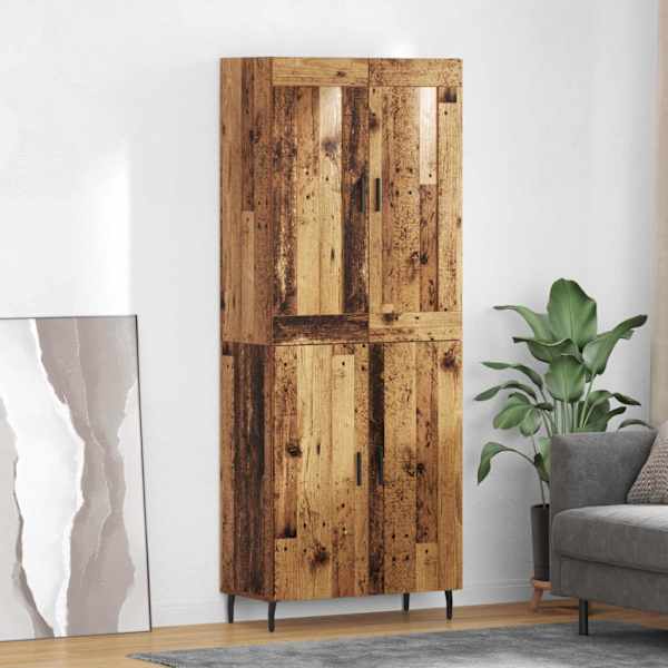 Kõrgushein 2 tk Vana puit 69,5 × 34 × 180 cm Tehispuit
