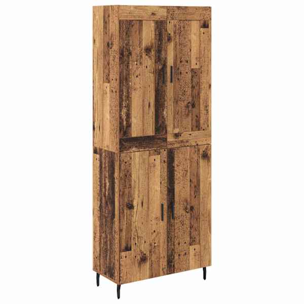 Kõrgushein 2 tk Vana puit 69,5 × 34 × 180 cm Tehispuit