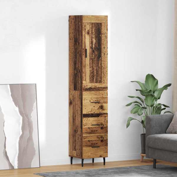 Kõrgushein Vana puit 34,5 × 34 × 180 cm Tehispuit