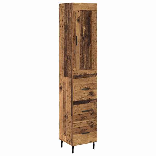 Kõrgushein Vana puit 34,5 × 34 × 180 cm Tehispuit