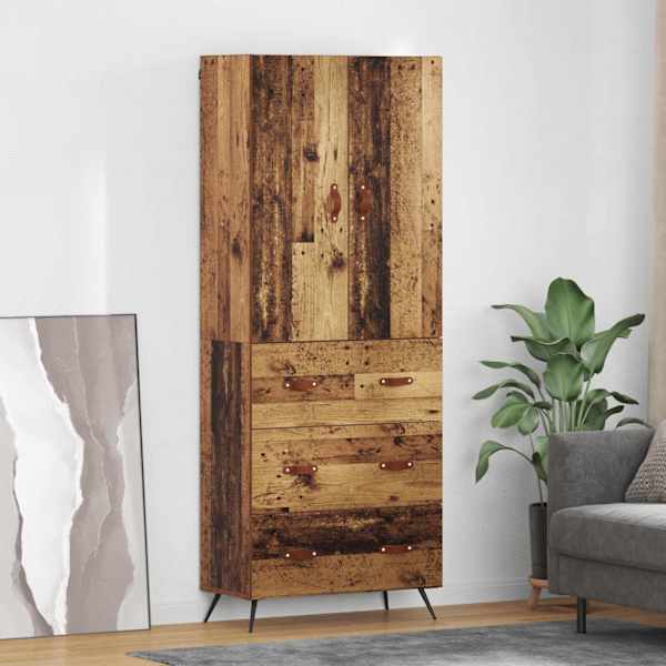 Kõrgushein Vana puit 69,5 × 34 × 180 cm Tehispuit