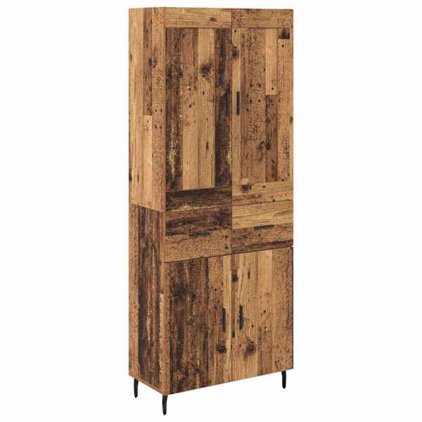 Kõrgushein 2 tk Vana puit 69,5 × 34 × 180 cm Tehispuit