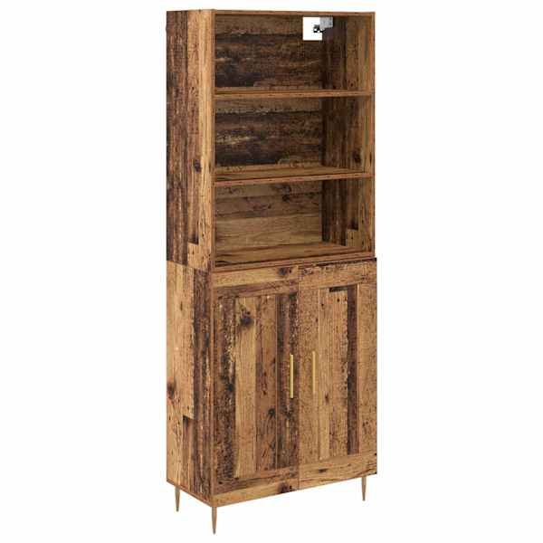 Kõrgushein Vana puit 69,5 × 34 × 180 cm Tehispuit