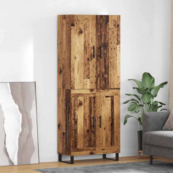 Kõrgushein 2 tk Vana puit 69,5 × 34 × 180 cm