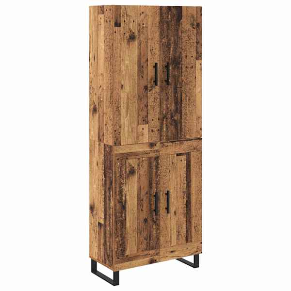 Kõrgushein 2 tk Vana puit 69,5 × 34 × 180 cm