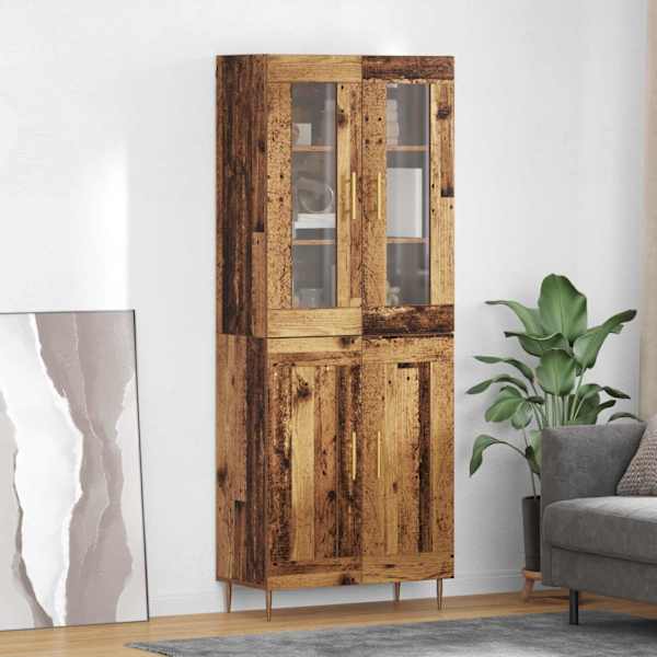 Kõrgushein 2 tk Vana puit 69,5 × 34 × 180 cm Tehispuit