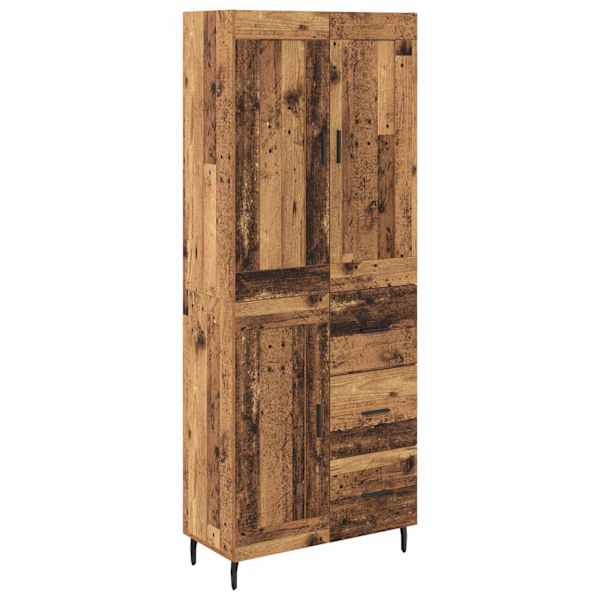 Kõrgushein 2 tk Vana puit 69,5 × 34 × 180 cm Tehispuit