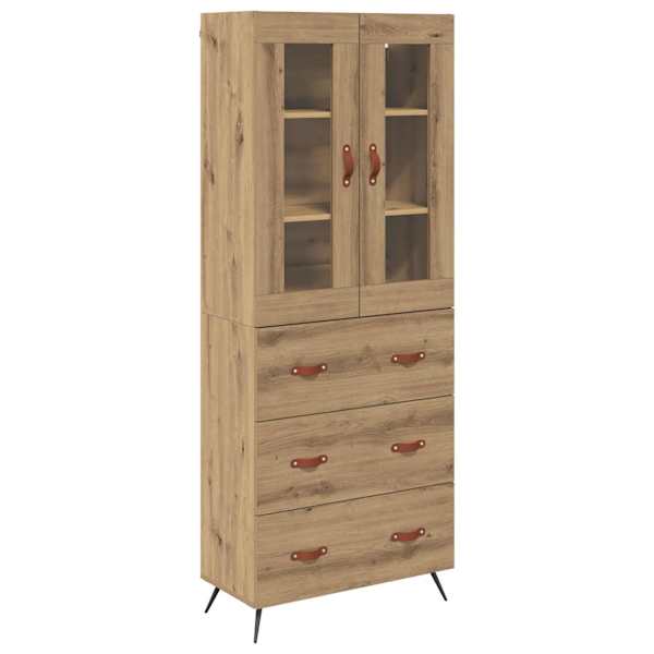 Kõrge kapp riiuliga 2 tk Käsitööpuu 69,5 × 34 × 180 cm