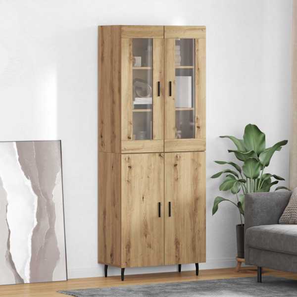 Kõrgushein 2 tk Käsitööpuu 69,5 × 34 × 180 cm Tehispuit