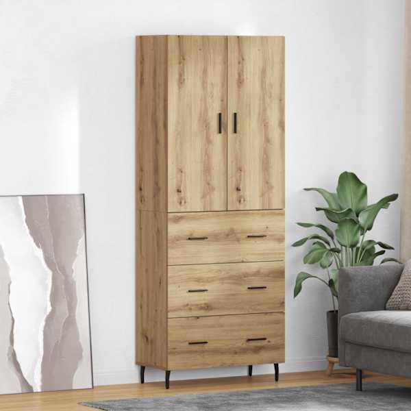 Kõrgushein 2 tk Käsitööpuu 69,5 × 34 × 180 cm Tehispuit