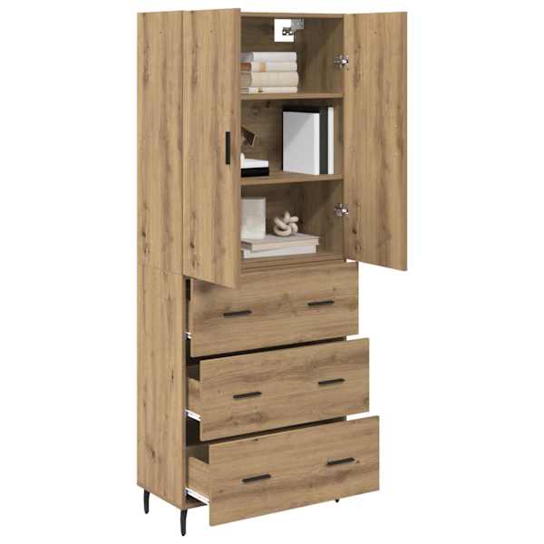Kõrgushein 2 tk Käsitööpuu 69,5 × 34 × 180 cm Tehispuit