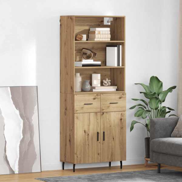 Kõrgushein 2 tk Käsitööpuu 69,5 × 32,5 × 180 cm Tehispuit