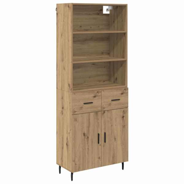 Kõrgushein 2 tk Käsitööpuu 69,5 × 32,5 × 180 cm Tehispuit