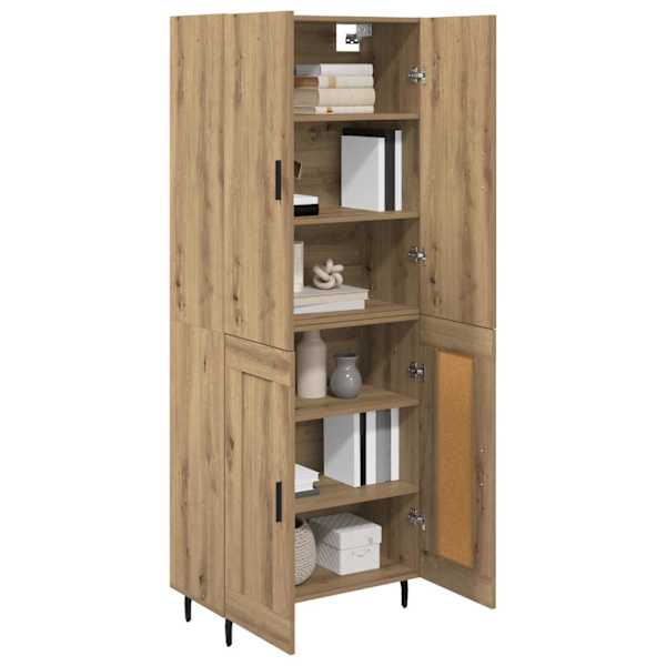 Kõrgushein 2 tk Käsitööpuu 69,5 × 34 × 180 cm Tehispuit