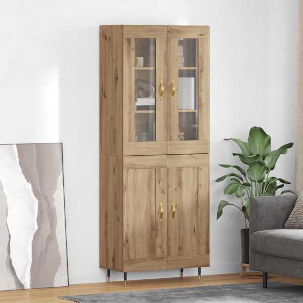 Kõrgushein 2 tk Käsitööpuu 69,5 × 34 × 180 cm Tehispuit